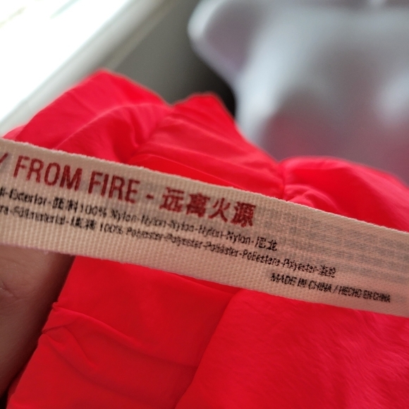 Free People Movement Women's Small Neon Pink Quilted Puffer Vest Double Zipper - Picture 7 of 10